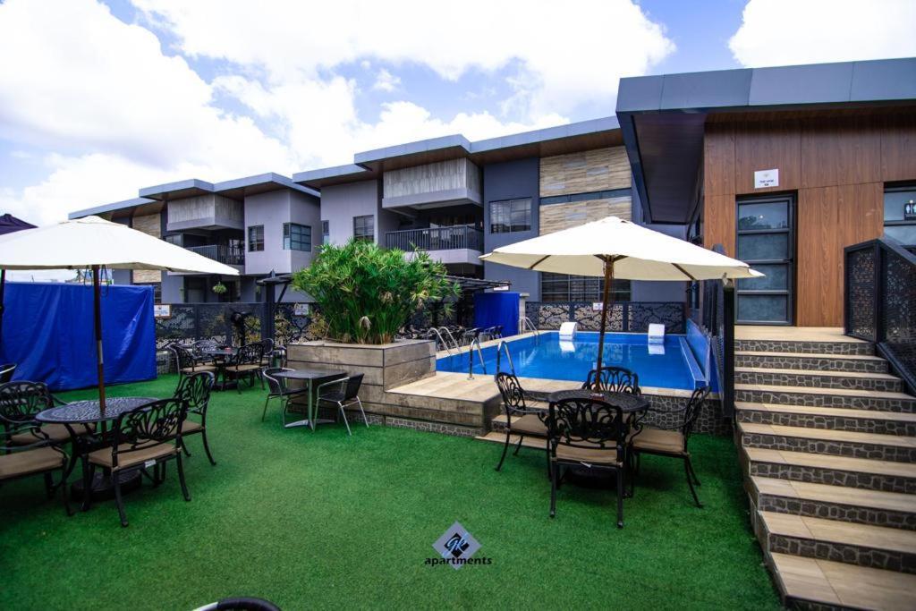 Gk Apartments Асаба Екстер'єр фото